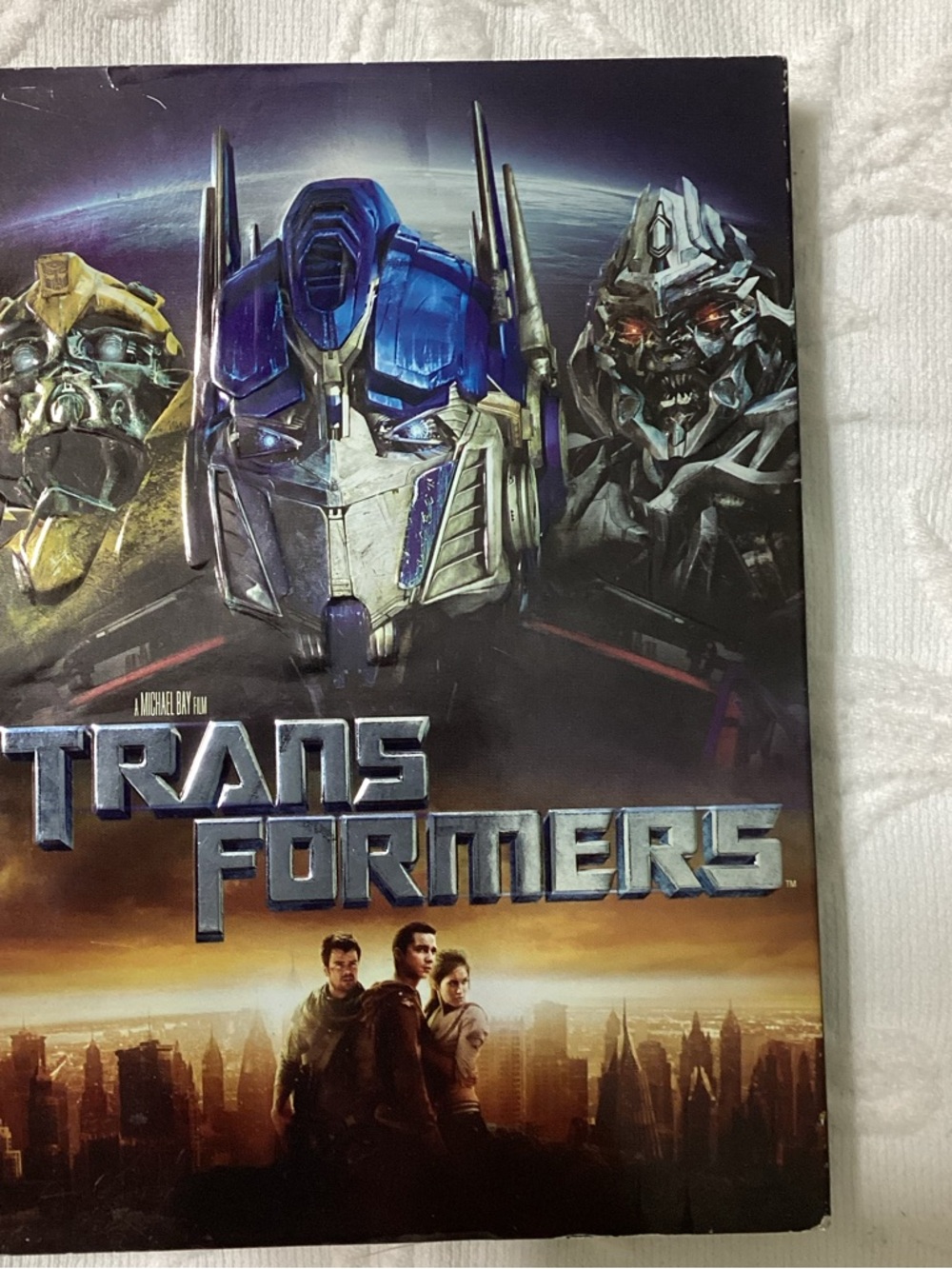 Dream Works Transformers DVD 2007 with Bonus 2011 Dark of the Moon DVD